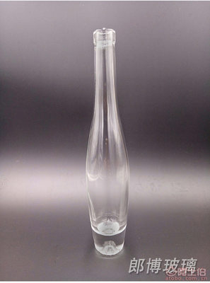 【建达玻璃制品厂家定制375ml玻璃瓶包装容器爆款透明玻璃红酒瓶玻璃自酿酒瓶01246350mL